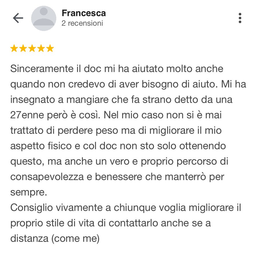 Recensione Google